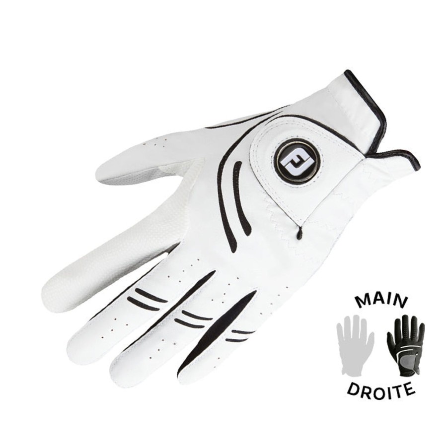 Gants FootJoy Gants De Golf Homme | Gant Gtxtreme 64858 Blanc Homme