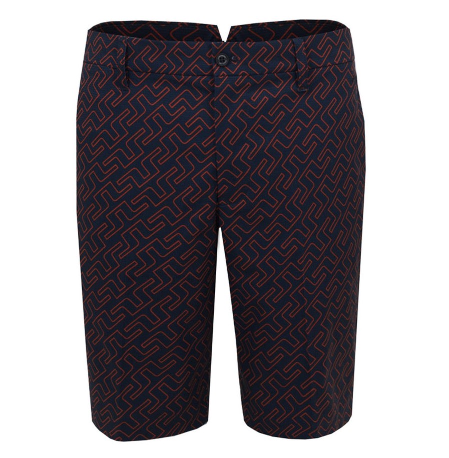 Vetements J.Lindeberg Bermudas Et Shorts | Short Tim Gmpa05576E2 Marine/Rouge/171 Homme