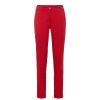 Vetements Golfino Pantalons | Pantalon Stretch 7/8 2464823E2 Rouge/367 Femme