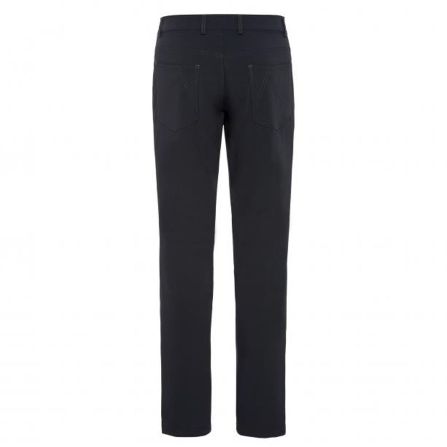 Vetements Golfino Pantalons | Pantalon Thermo Stretch Black Homme