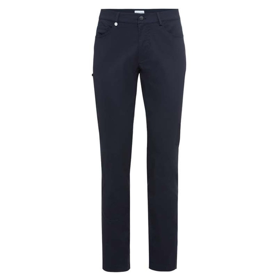 Vetements Golfino Pantalons | Pantalon 5 Poches Navy Homme