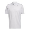 Vetements Adidas Polos | Polo Ottoman Stripe Ha9167 E2 Grey Two White Homme