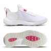 Chaussures Puma Chaussures De Golf Enfant | Fusion Crush Sport White-Garnet Rose Junior