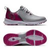 Chaussures FootJoy Chaussures De Golf Femme | Fuel 92599 Gris/Rose Femme