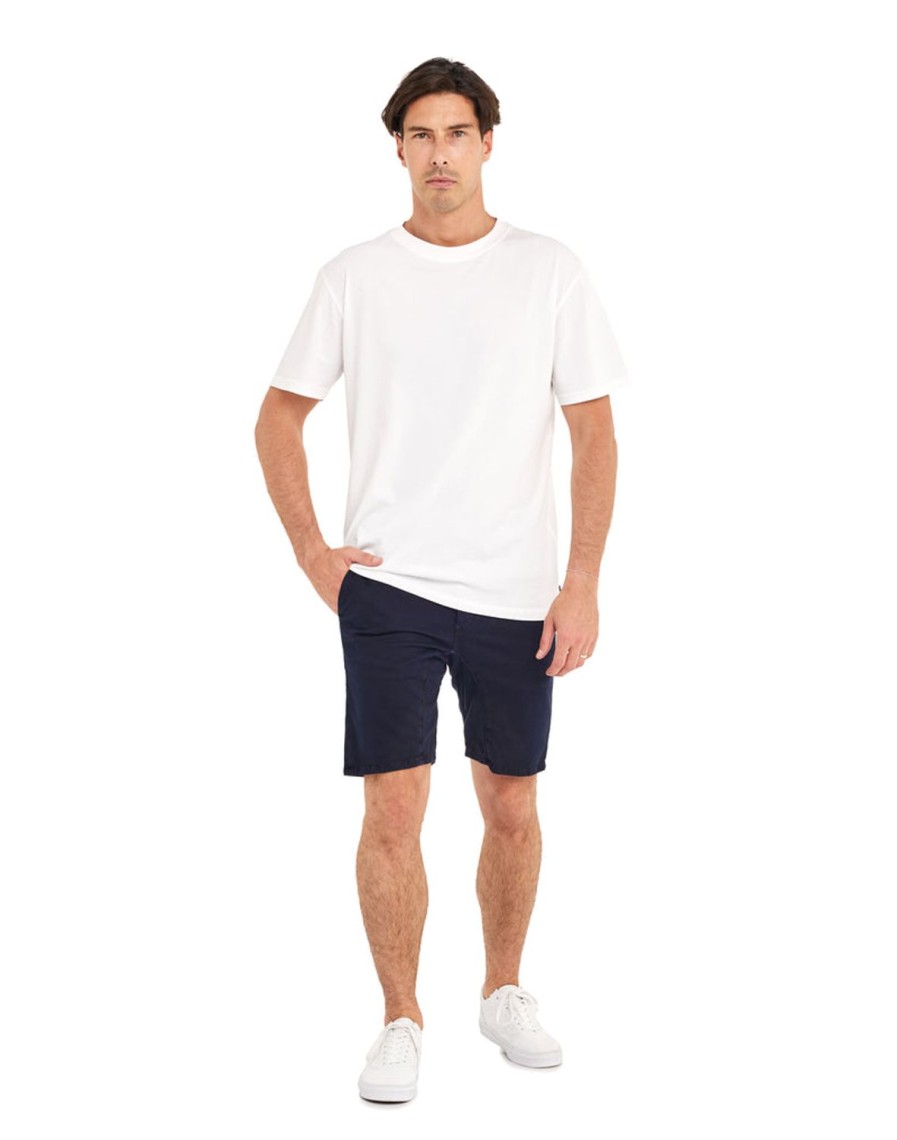 Vetements Pull In Bermudas Et Shorts | Bermuda Dening Chino Indigo Homme