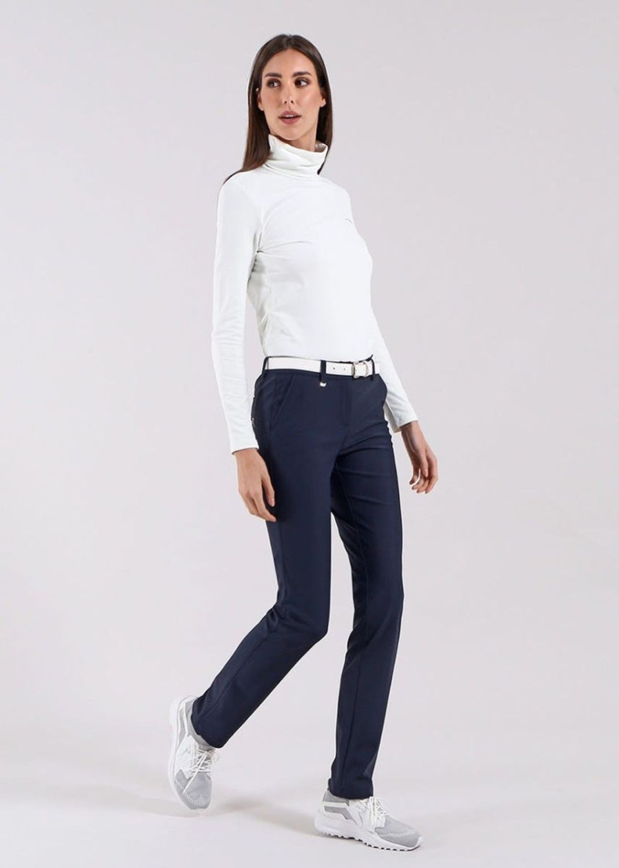 Vetements Chervo Pantalons | Pantalon Semana Navy Femme