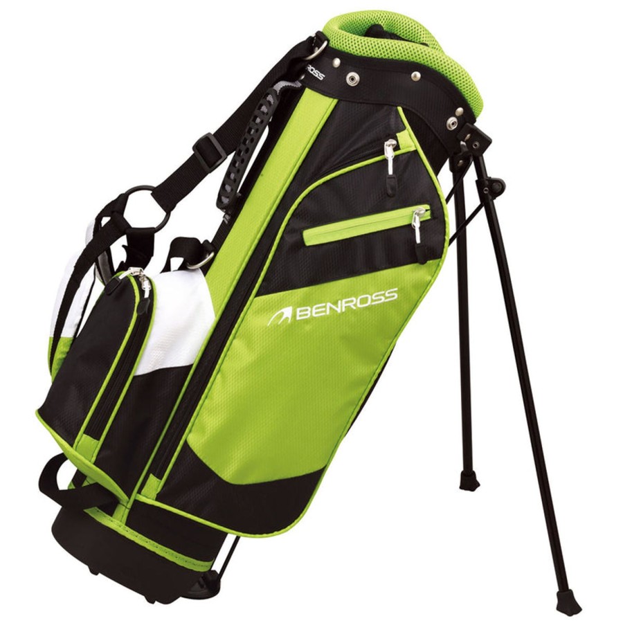 Sacs Benross Sacs De Golf Enfant | Sac Trepied Junior Aero Jr Vert Medium