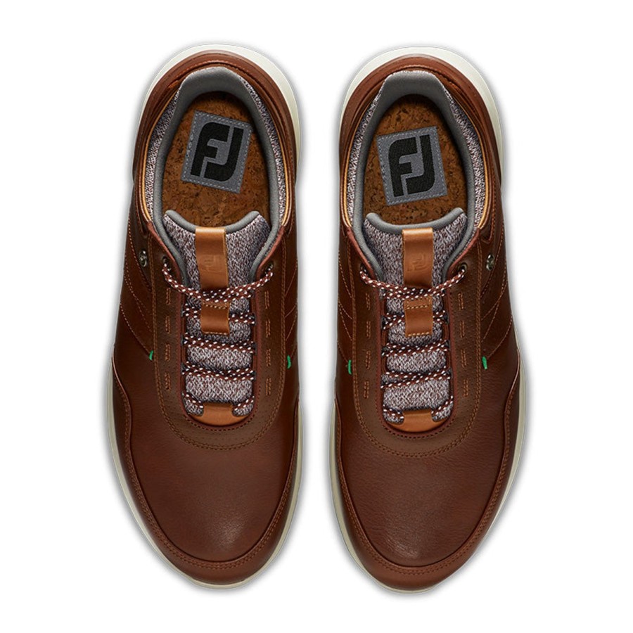 Chaussures FootJoy Chaussures De Golf Homme | Fj Stratos 50065 Marron Homme