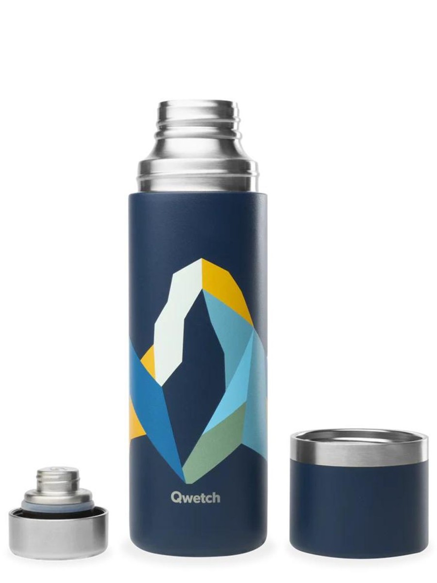 Accessoires & Montres Qwetch Gourdes Et Bouteilles | Thermo Isotherme Altitude Bleu