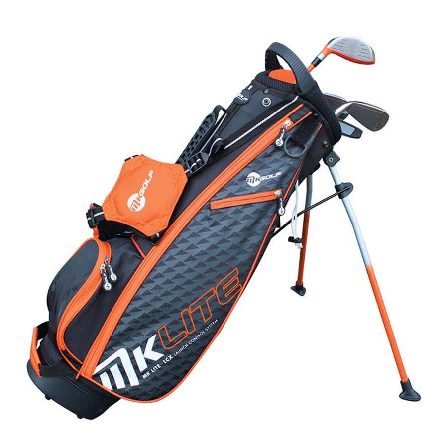 Clubs MKids Kits De Golf Pour Enfant | Kit 1/2 Serie Junior Mk Lite Orange (125Cm) Mixte