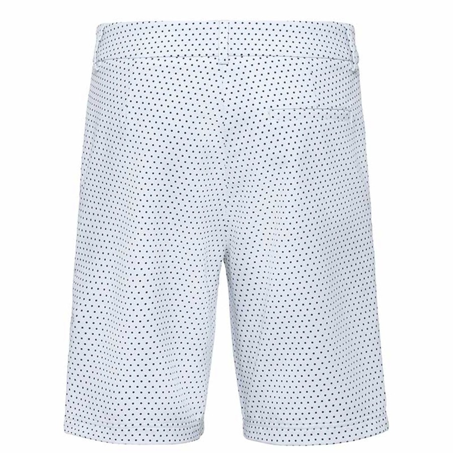 Vetements Golfino Jupes, Shorts, Pantacourts Et Robes | Bermuda Deperlant 2462922 E2 Blanc/100 Femme