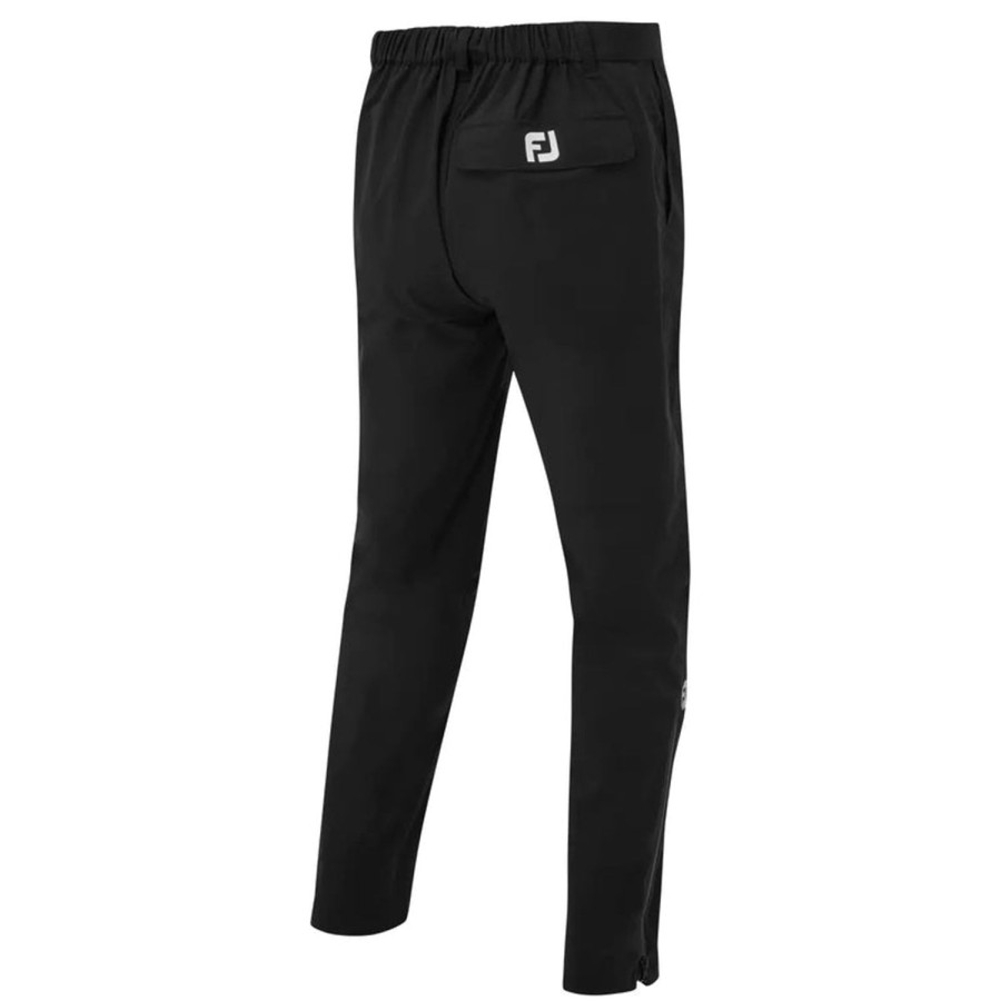 Vetements FootJoy Pantalons | Pantalon De Pluie Fj Hydrolite V2 Noir Homme