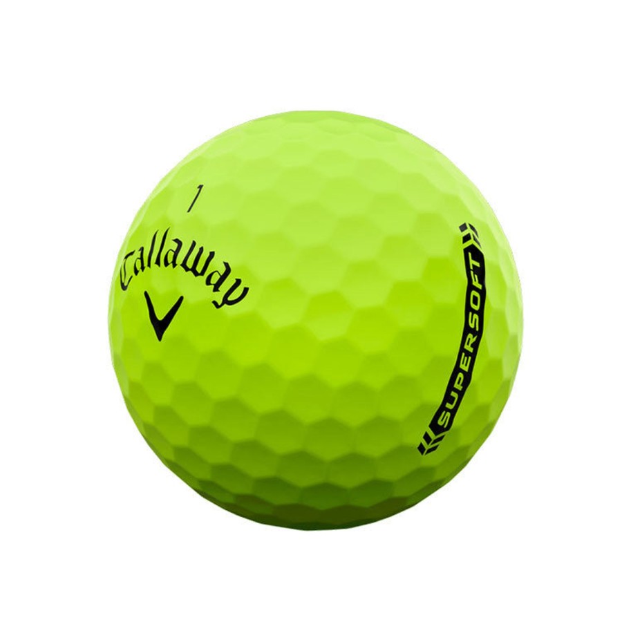 Balles Callaway Golf Balles De Golf Callaway | 12 Balles De Golf Supersoft Vert Mat