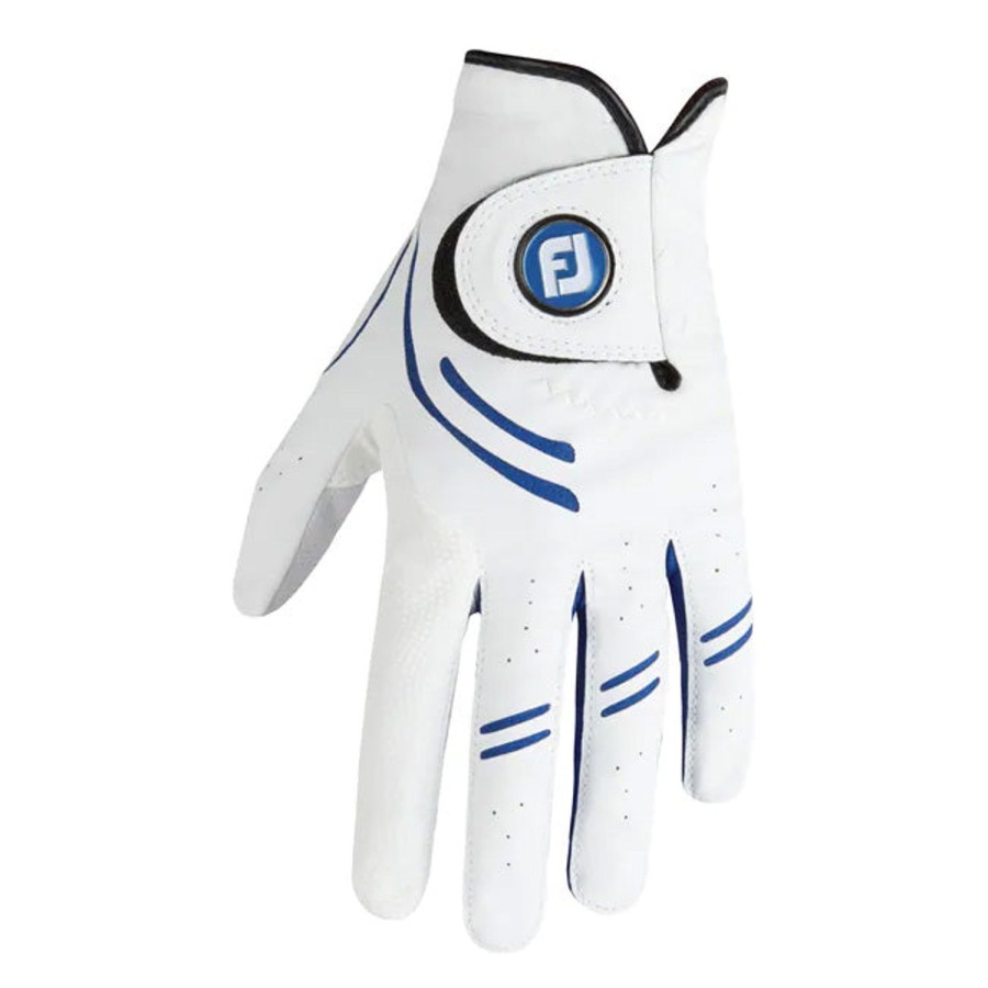 Gants FootJoy Gants De Golf Homme | Gant Gtxtreme 64856 Blanc/Bleu Homme