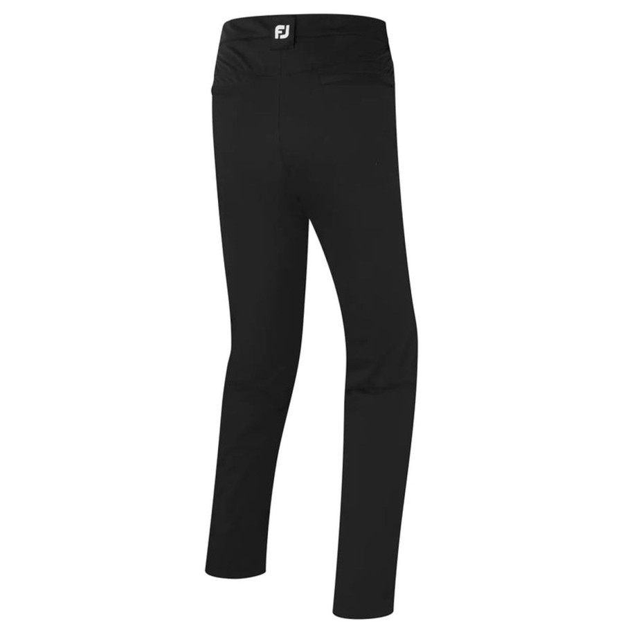 Vetements FootJoy Pantalons | Pantalon De Pluie Fj Hydroknit Noir Homme