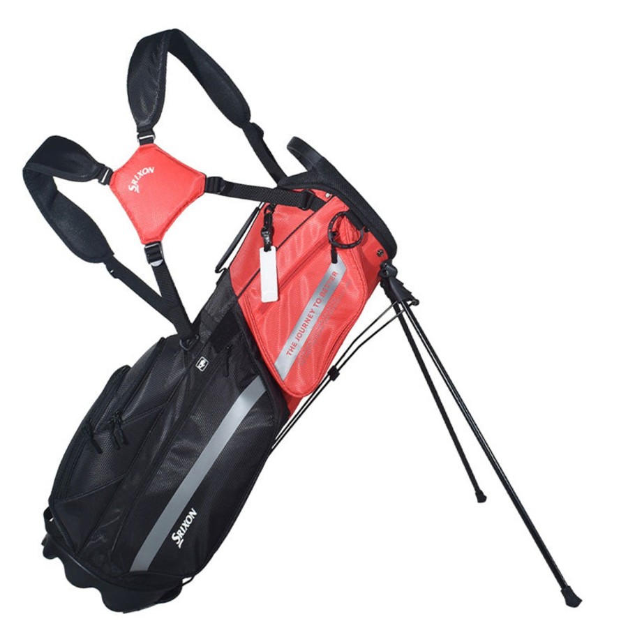 Sacs Srixon Sacs De Golf Trepied | Sac Trepied Lifestyle Red Black