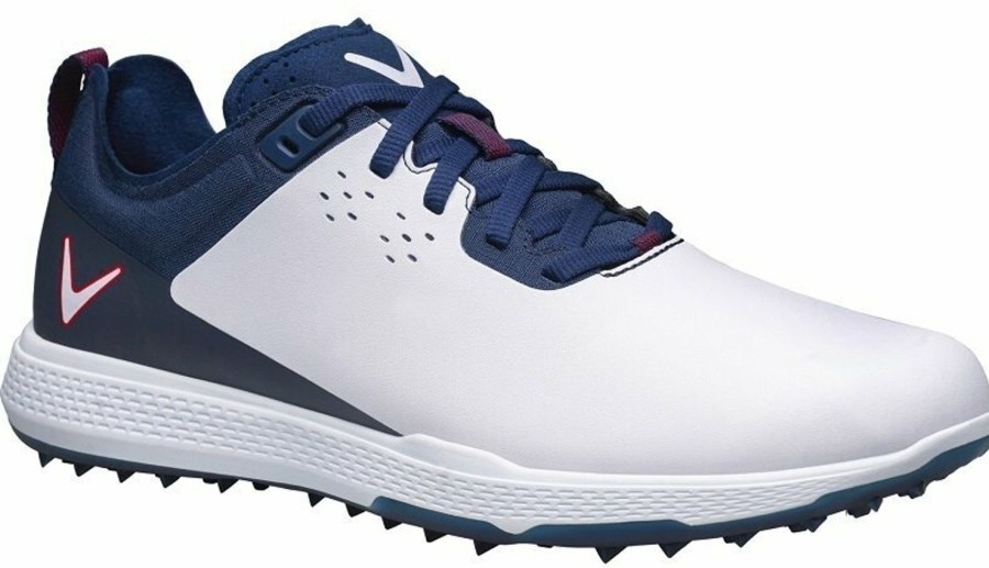 Chaussures Callaway Golf Chaussures De Golf Homme | Nitro Pro Blanc Marine M586/22 Homme