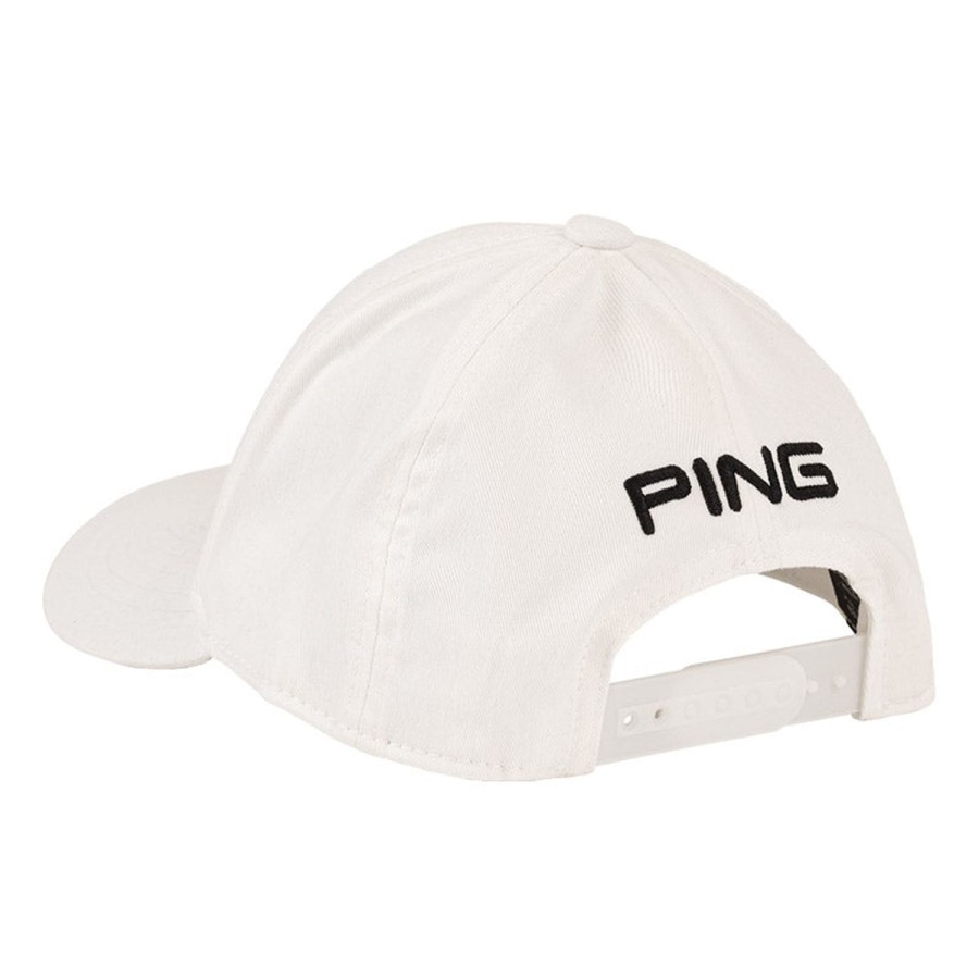 Vetements Ping Casquettes, Chapeaux Et Visieres | Casquette Junior Tour Classic Blanc