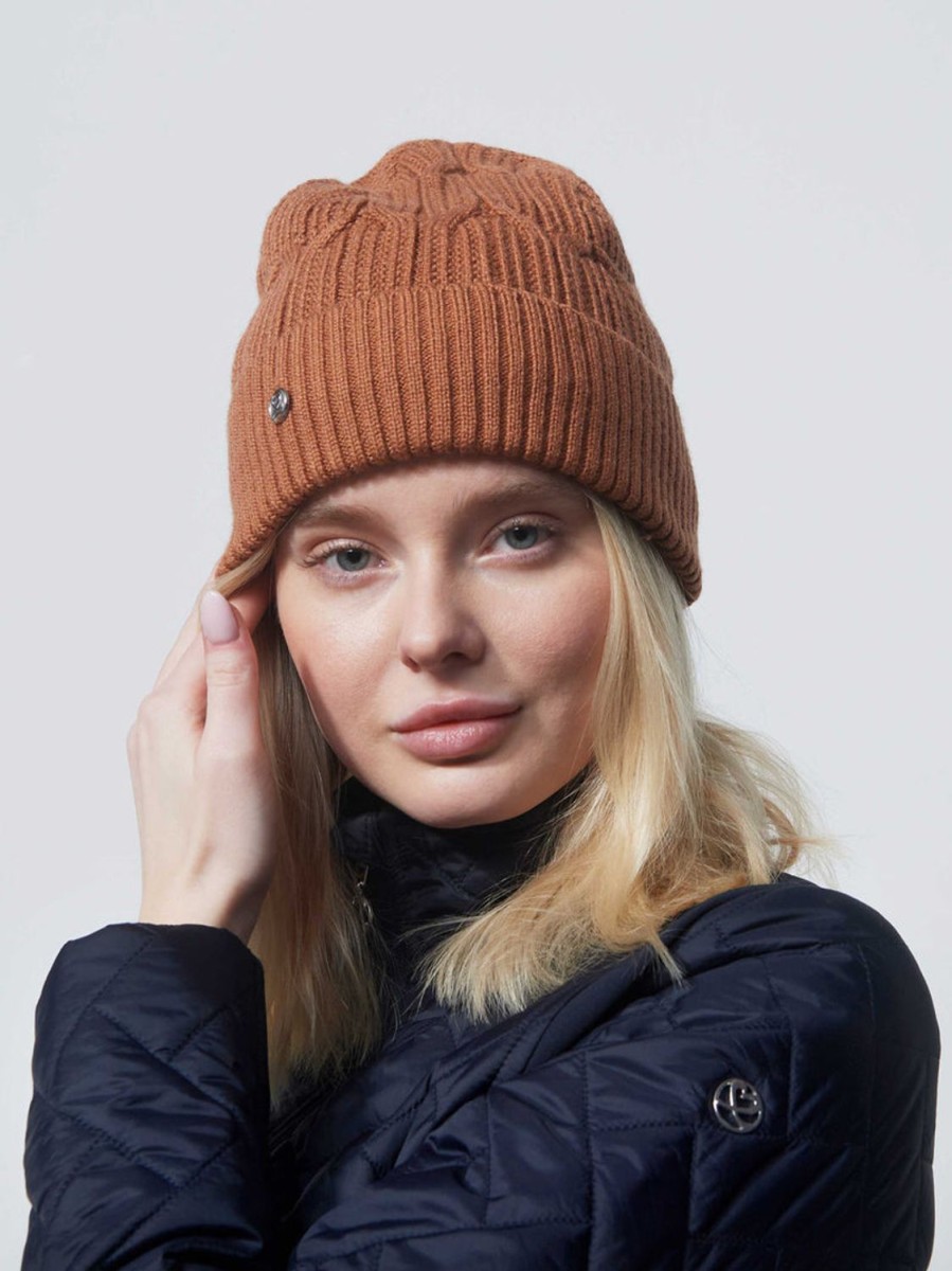 Vetements Daily Sports Bonnets Et Echarpes | Bonnet Olivet Hat Cinnamon Femme