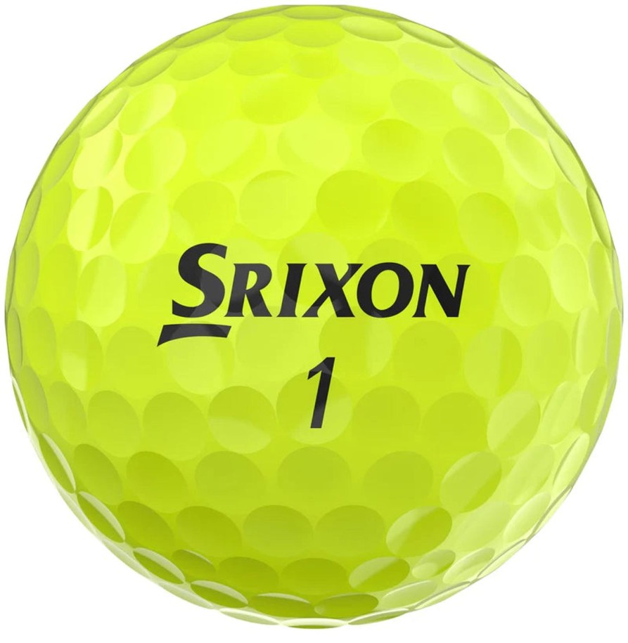 Balles Srixon Balles De Golf Srixon | 24 Balles De Golf Soft Feel Sachet Yellow