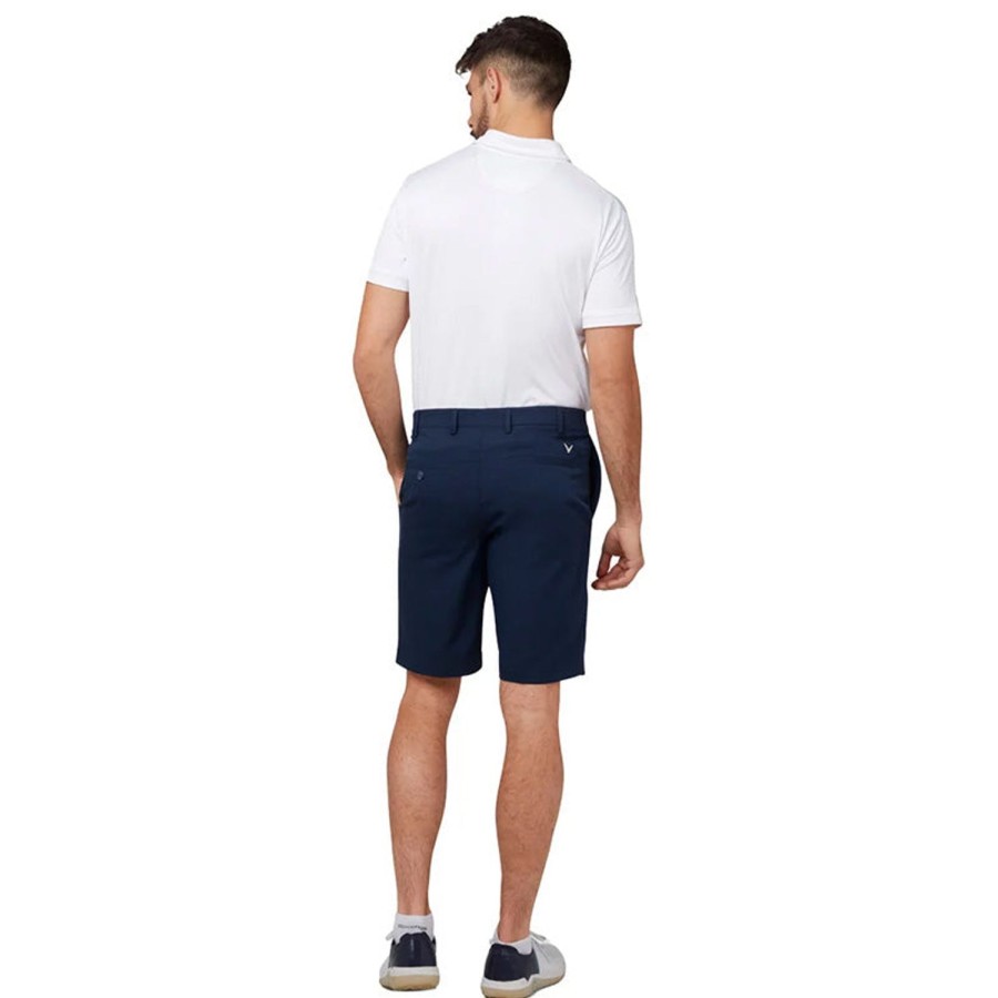 Vetements Callaway Golf Bermudas Et Shorts | Short Flat Fronted Cgbsc053 E2 Navy Blazer/972 Homme