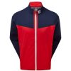 Vetements FootJoy Tenues De Pluie | Veste De Pluie Fj Hydrolite Marine/Rouge Homme