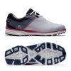 Chaussures FootJoy Chaussures De Golf Femme | Pro Sl Sport 98147 White/Navy/Pink Femme