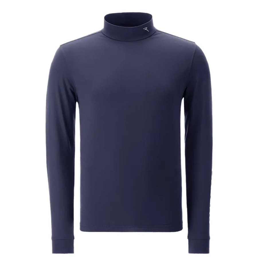 Vetements Chervo Polos | Polo Manches Longues Tavernello Blue Homme