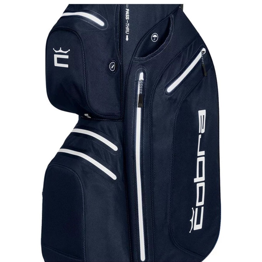 Sacs Cobra Sacs De Golf Chariot | Sac Chariot Ultradry Pro Navy Blazer-White