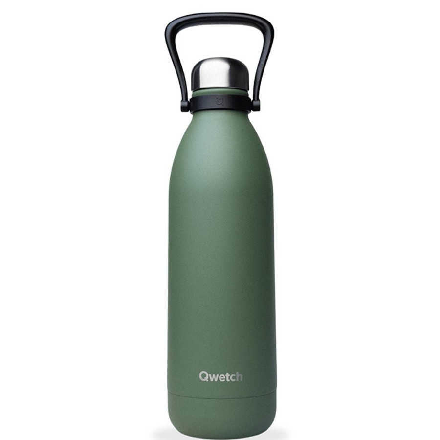 Accessoires & Montres Qwetch Gourdes Et Bouteilles | Bouteille Isotherme Titan Granite Kaki 1.5L