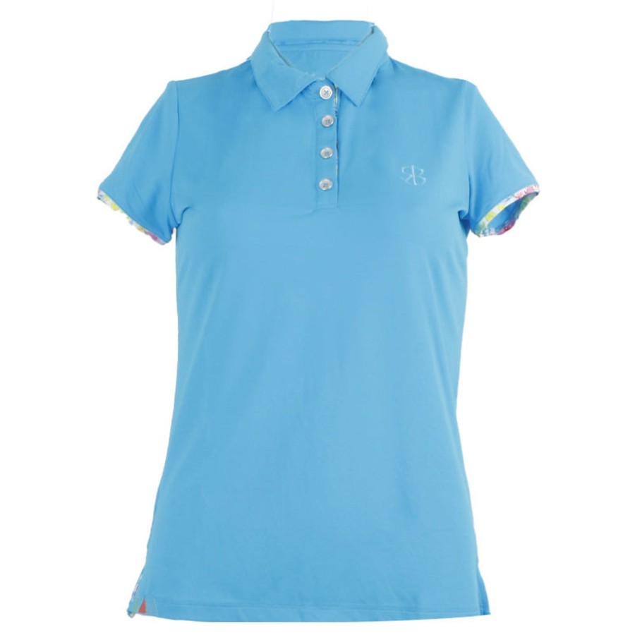 Vetements Chiberta Polos | Polo Lago Blue 72 Femme