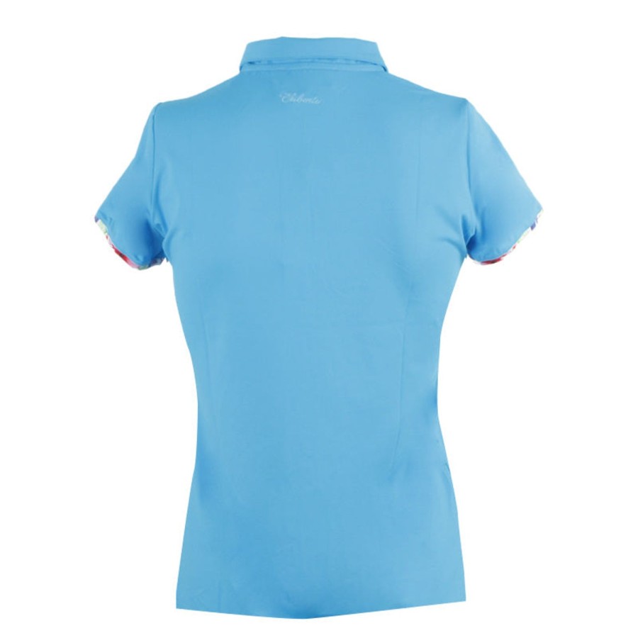 Vetements Chiberta Polos | Polo Lago Blue 72 Femme