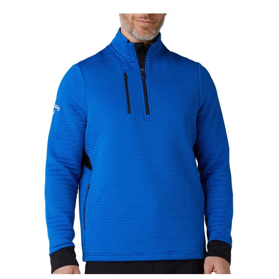 Vetements Callaway Golf Pulls Et Sweats | Midweight 1/4 Zip Pullover Lapis Blue Homme