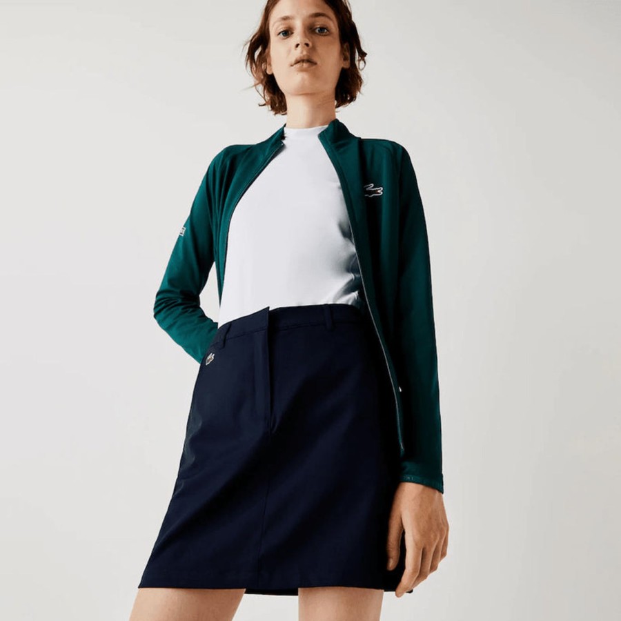 Vetements Lacoste Jupes, Shorts, Pantacourts Et Robes | Jupe Courte Technique Marine Femme