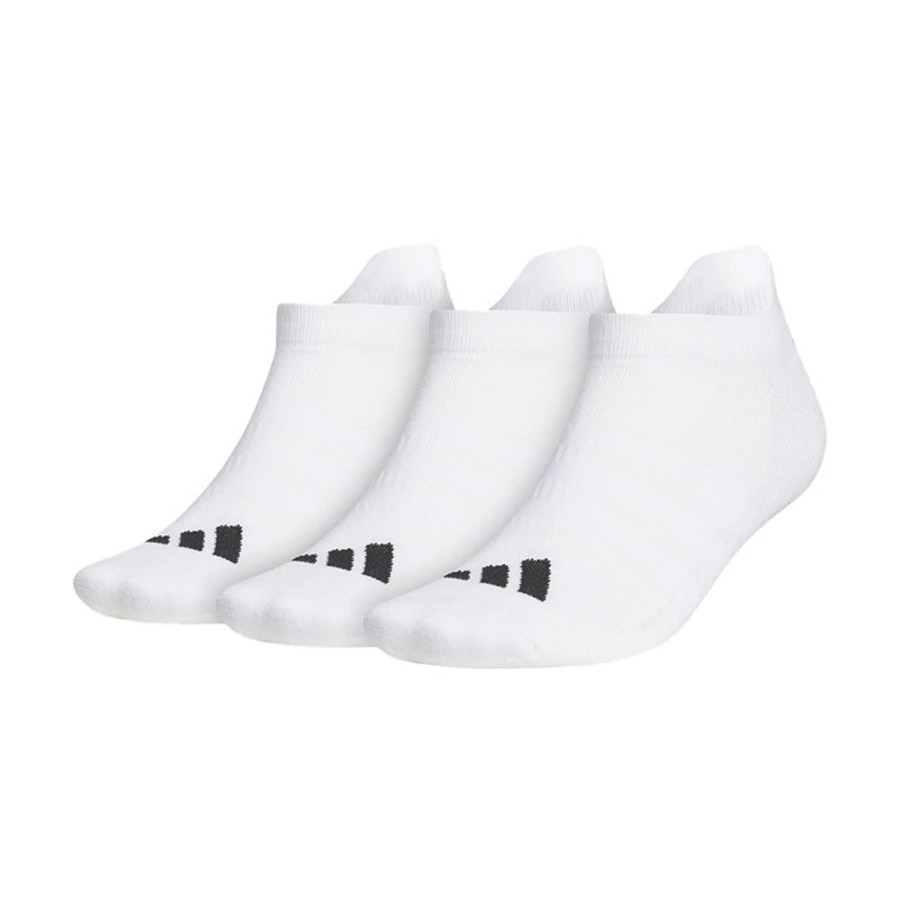 Vetements Adidas Chaussettes | 3 Paires De Socquettes Blanc Homme