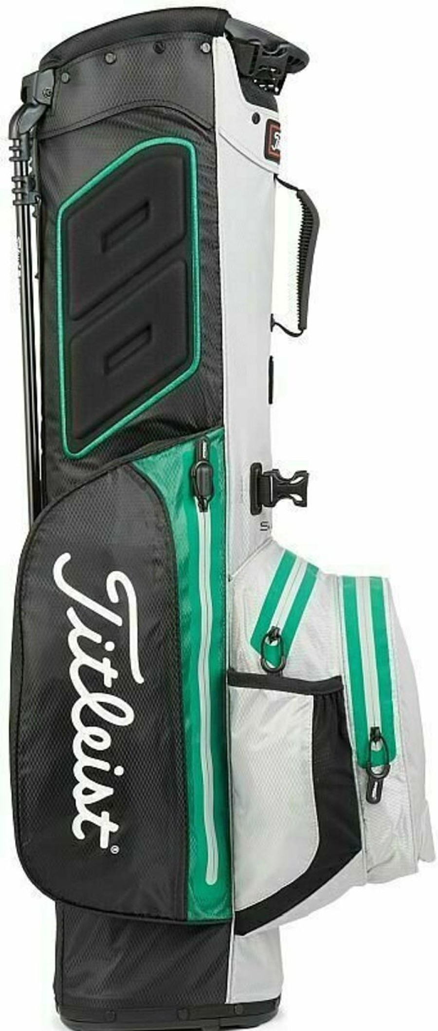 Sacs Titleist Sacs De Golf Trepied | Sac Trepied Tb21Sx2 Players 4 Stadry Black Grey Green