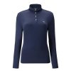 Vetements Chervo Polos | Polo Manche Longue Tecla Navy Femme