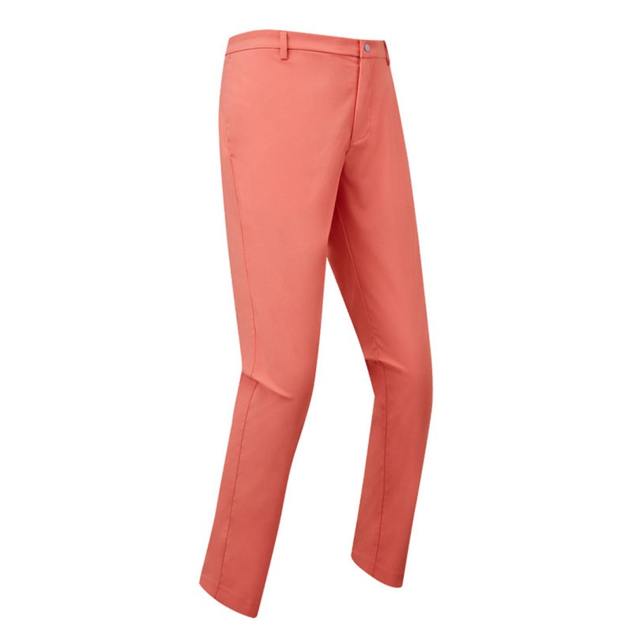 Vetements FootJoy Pantalons | Pantalon Fj Slim Fit Corail Homme