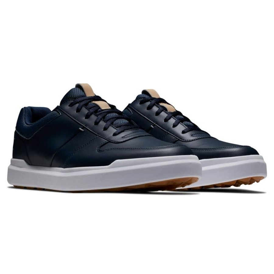 Chaussures FootJoy Chaussures De Golf Homme | Contour Casual 54372 Navy Homme