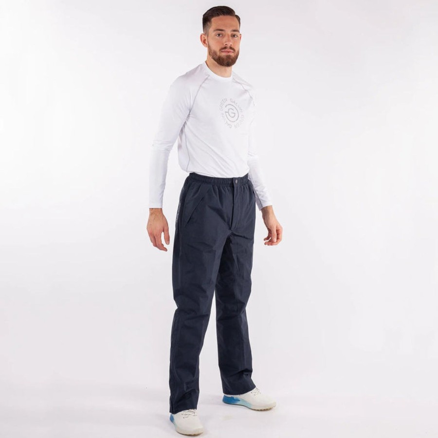 Vetements Galvin Green Pantalons | Pantalon Waterproof Gore-Tex Andy Navy Homme