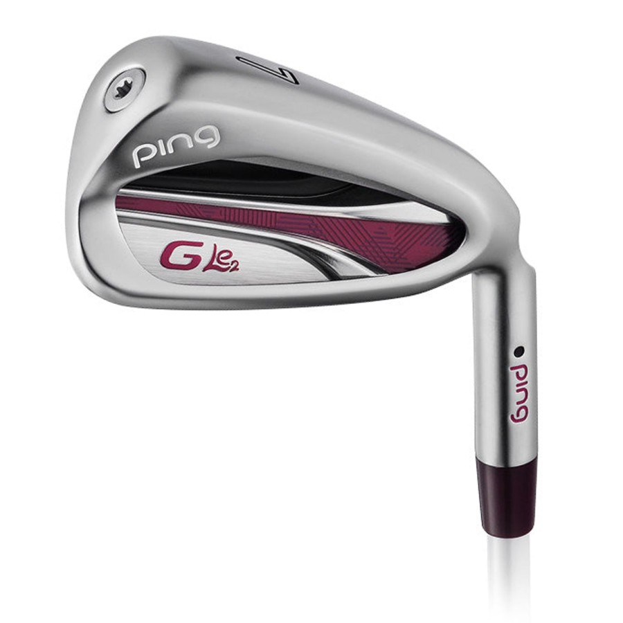 Clubs Ping Fers De Golf A L'Unite | Fer A L'Unite G Le2 Graphite Femme | Gaucher