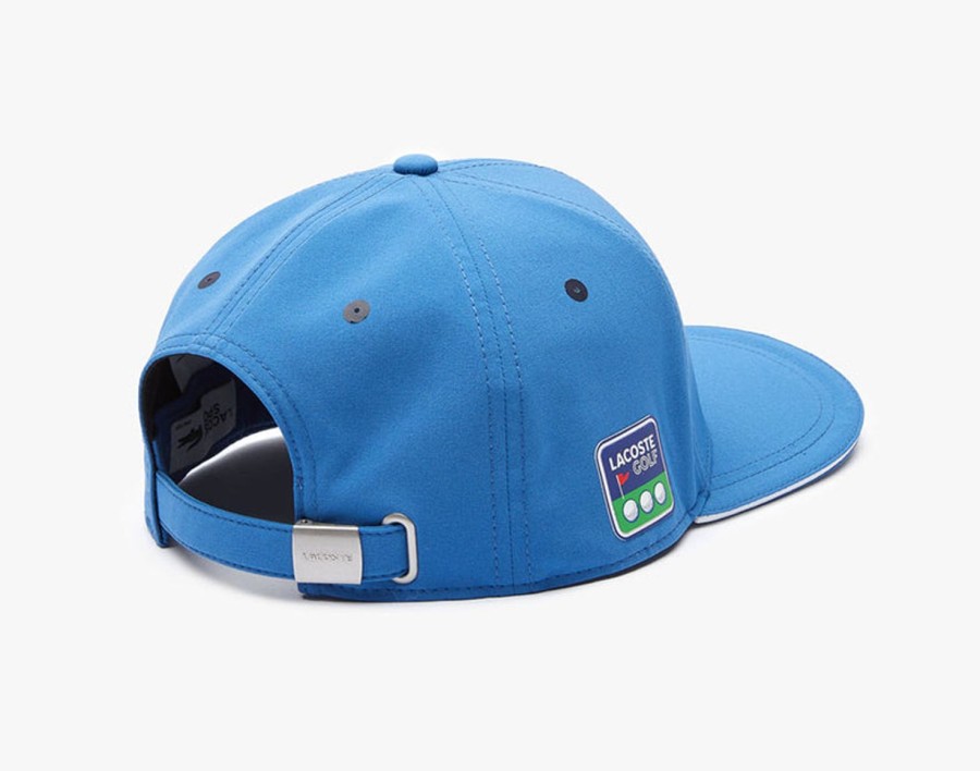 Vetements Lacoste Casquettes, Chapeaux Et Visieres | Casquette Stretch Avec Badge Bleu Blanc/Q6T