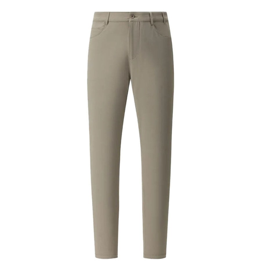 Vetements Chervo Pantalons | Pantalon Salire Marron Taupe Homme