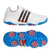 Chaussures Adidas Chaussures De Golf Homme | Tour 360 Blanc/Noir/Bleu Homme