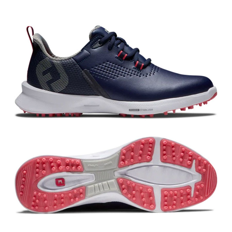 Chaussures FootJoy Chaussures De Golf Femme | Fuel 92374 Marine Femme