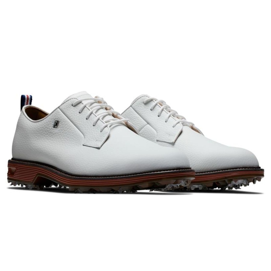 Chaussures FootJoy Chaussures De Golf Homme | Premiere Series Field 53992 Blanc Homme