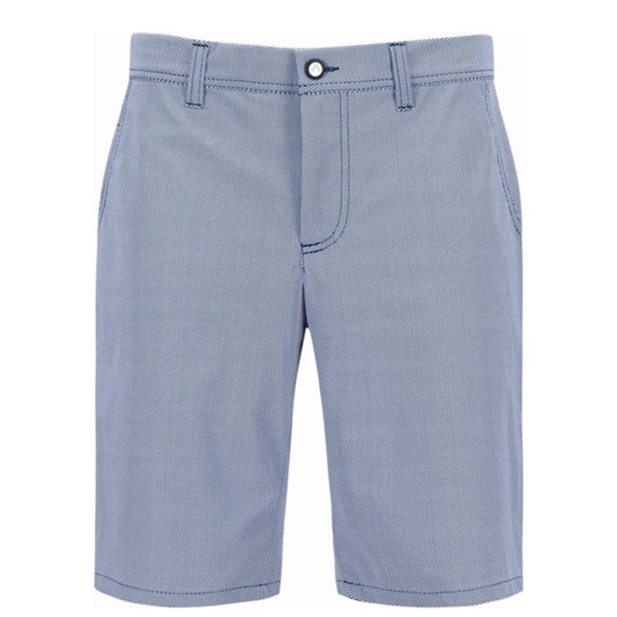 Vetements Alberto Bermudas Et Shorts | Bermuda Earnie-Wr Print Blue Homme