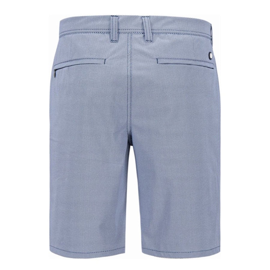 Vetements Alberto Bermudas Et Shorts | Bermuda Earnie-Wr Print Blue Homme