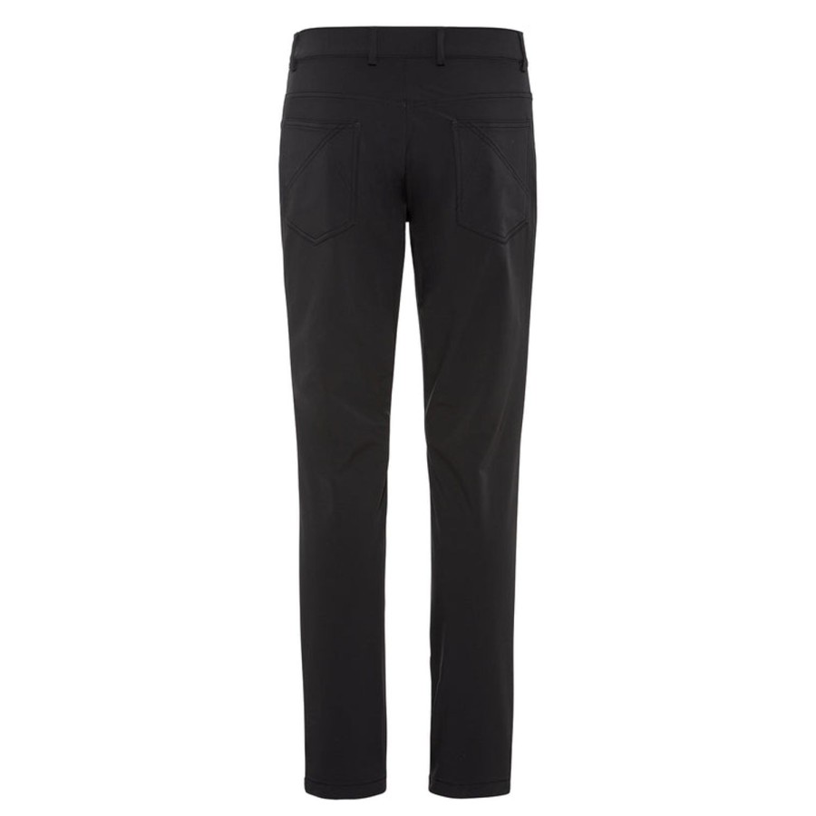 Vetements Golfino Pantalons | Pantalon 5 Poches Black Homme