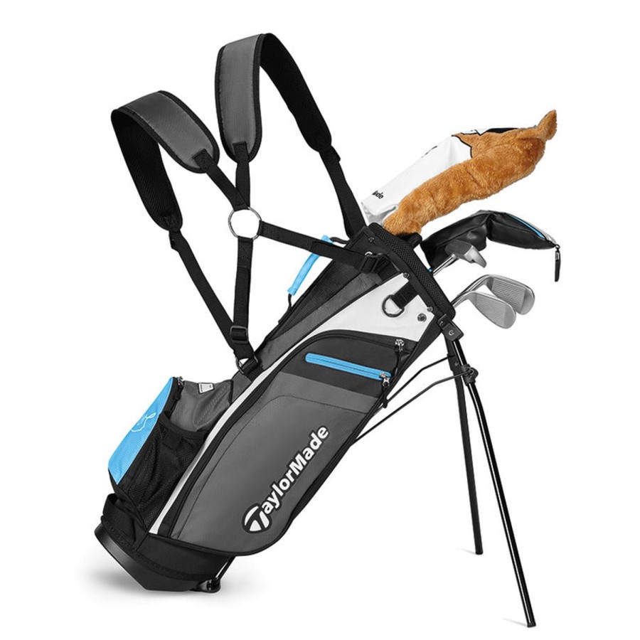 Clubs TaylorMade Kits De Golf Pour Enfant | Kit 1/2 Serie Junior Rory 4+ Blue (4 A 7Ans)